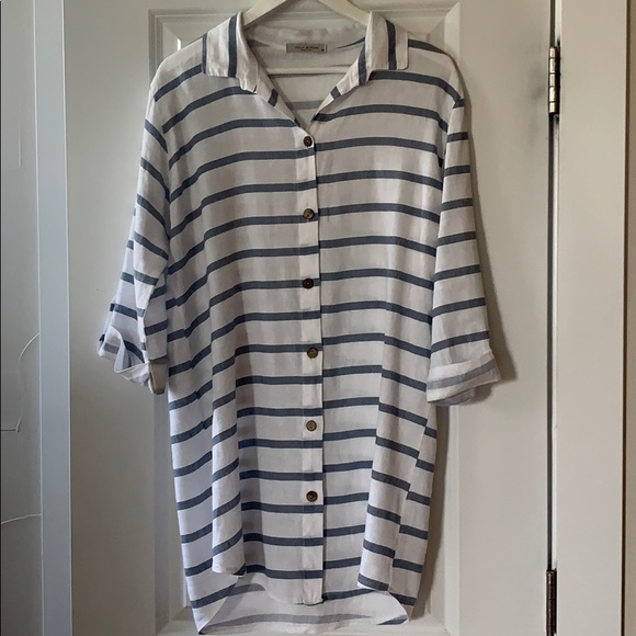 viola borghi linen dress